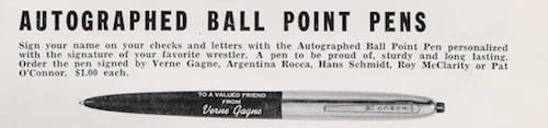 Verne Gagne Pen